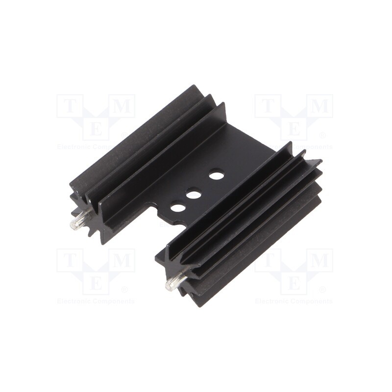 10 pcs : PR32/38,1/SE - Heatsink: extruded, H, TO202,TO218,TO220,TOP3, black, L: 38.1mm