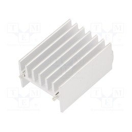 10 pcs : WV-T264-101E - Heatsink: extruded, TO264, natural, L: 16mm, W: 23.4mm, H: 32mm, raw