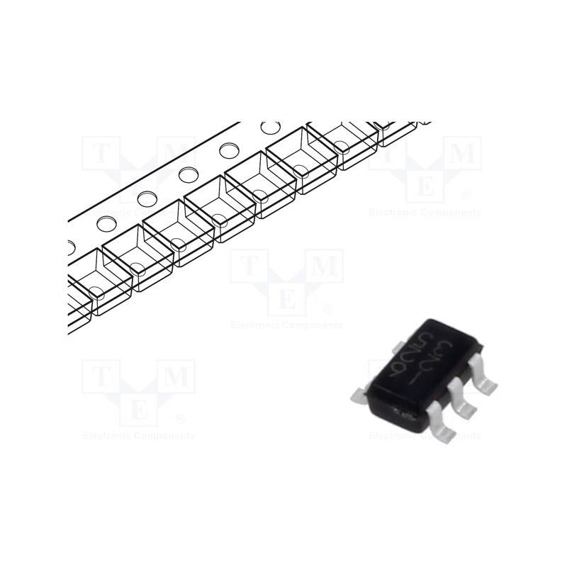 50 pcs : BU4S584-G2TR - IC: digital, NOT, Ch: 1, IN: 1, CMOS, SMD, SSOP5, 3÷16VDC, -40÷85°C