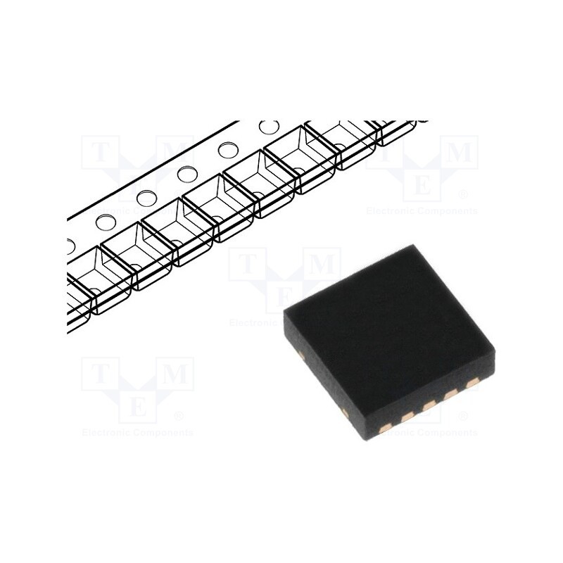 10 pcs : TPS63002DRCT - IC: PMIC, DC/DC converter, Uin: 1.8÷5.5VDC, Uout: 5VDC, 0.8A, VSON10