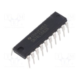 10 pcs : SN74LS682N - IC: digital, 8bit,comparator, THT, DIP20, 74LS, 4.75÷5.25VDC,
