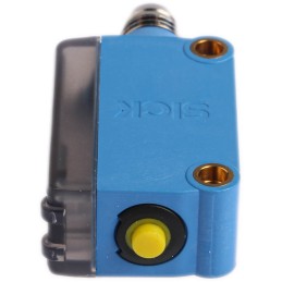 1 pcs - Sick Contrast Sensors 12.5 mm, White LED, PNP, 50 mA, 12 - 24 V dc, IP67