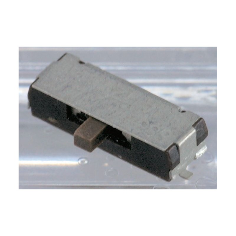 1 pcs - NKK Switches PCB Slide Switch SPDT Latching 100 mA @ 28 V ac/dc Slide