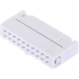 10 pcs - RS PRO 20-Way IDC Connector Socket for Cable Mount, 2-Row