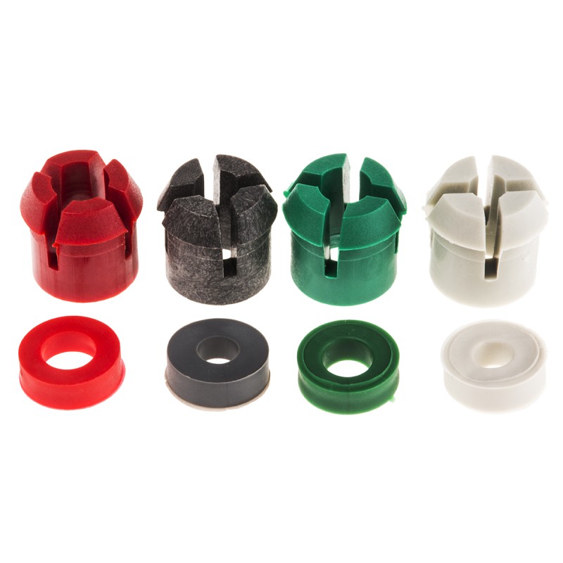 10 pcs - PX0482 Bulgin 400 Series Grey, White, Yellow Cable Gland, PG13.5 Thread, 3mm Min, 5mm Max, IP68