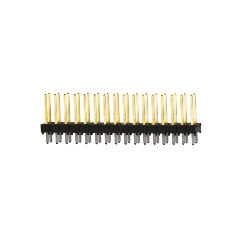 10 pcs - TSW-116-14-L-D Samtec TSW Series Straight Through Hole Pin Header, 32 Contact(s), 2.54mm Pitch, 2 Row(s), Unshrouded