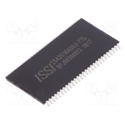 10 pcs : IS42S16400J-7TL - IC: DRAM memory, 64MbDRAM, 4Mx16bit, 143MHz, 7ns, TSOP54 II, 0÷70°C
