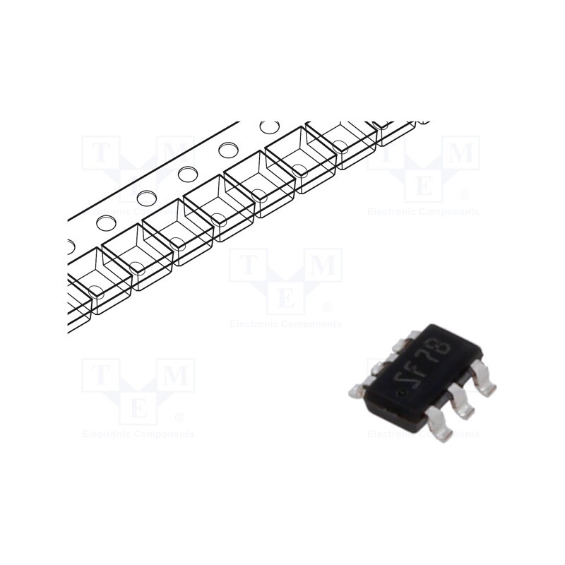 10 pcs : LMR12010XMKE/NOPB - IC: PMIC, DC/DC converter, Uin: 3÷20VDC, Uout: 0.8÷17VDC, 1A, Ch: 1