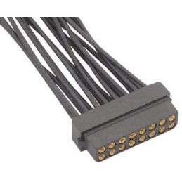 10 pcs - M80-1031298S HARWIN, M80-103 Female Connector Housing, 2mm Pitch, 12 Way, 2 Row