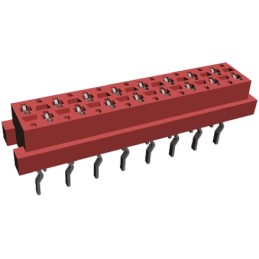 10 pcs - 8-215079-6 TE Connectivity Micro-MaTch Series Straight Through Hole Mount PCB Socket, 16-Contact, 2-Row, 2.54mm Pitch, 