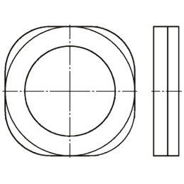 1 pcs - TE Connectivity, Grey Locating Cable Bushing, 6.9mm Bundle Diameter
