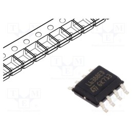 10 pcs : L6388ED013TR - IC: driver, push-pull, SO8, 400mA, 580V, Ch: 2, 400kHz, Usup: 17V