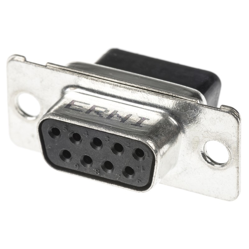 10 pcs - 14176 Provertha TMC 9 Way Cable Mount D-sub Connector Socket