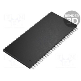 10 pcs : IS42S16400J-6TLI - IC: DRAM memory, 64MbDRAM, 4Mx16bit, 166MHz, 6ns, TSOP54 II,