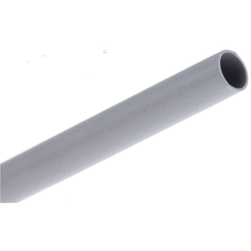 10 pcs - RNF-100-1/8-8-STK TE Connectivity Heat Shrink Tubing, Grey 3.2mm Sleeve Dia. x 1.2m Length 2:1 Ratio, RNF-100 Series