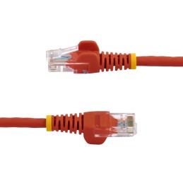 1 pcs - Startech Cat5e Male RJ45 to Male RJ45 Ethernet Cable, U/UTP, Red PVC Sheath, 10m, CM Rated