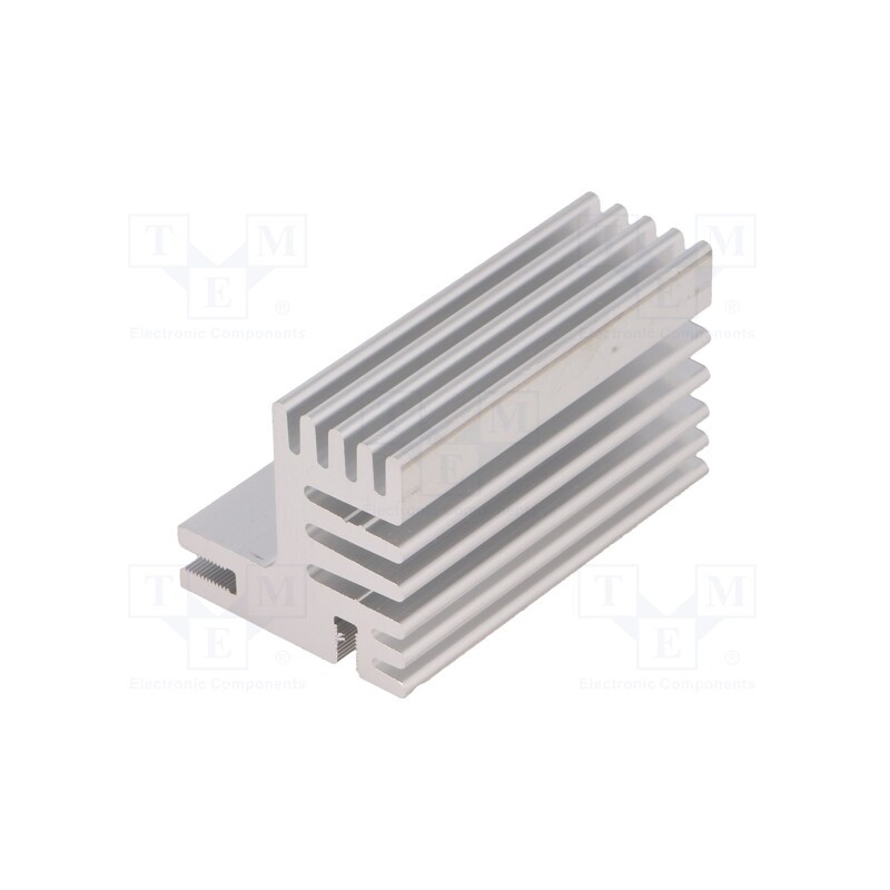 10 pcs : SK 609 50 AL - Heatsink: extruded, TO220, natural, L: 50mm, W: 30mm, H: 31mm, 7.8K/W