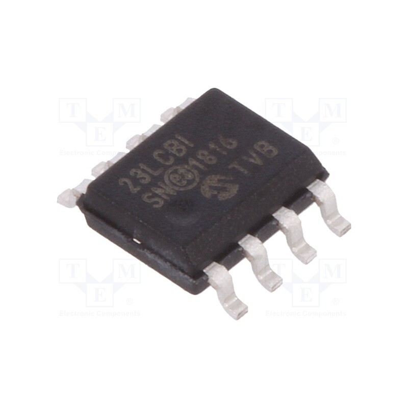 10 pcs : 23LC1024-I/SN - IC: SRAM memory, 1024kbSRAM, 128kx8bit, 2.5÷5.5V, 20MHz, SO8