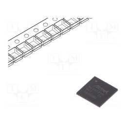 10 pcs : ATMEGA4809-MFR - IC: AVR microcontroller, UQFN48, 256BEEPROM,4kBSRAM,48kBFLASH
