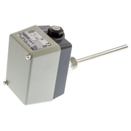 1 pcs - Jumo Capillary Thermostat, +100°C Max, NO/NC, Automatic Reset, Surface Mount