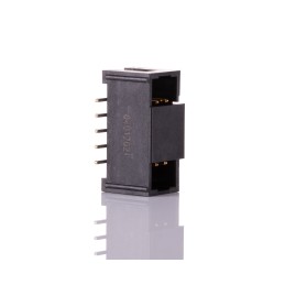 10 pcs - D2510-6V0C-AR-WD 3M D2500 Series Straight Surface Mount PCB Header, 10 Contact(s), 2.54mm Pitch, 2 Row(s), Shrouded