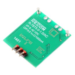 1 pcs - Recom R78T DC-DC Converter, 5V dc/ 1A Output, 8 - 42 V dc Input, Screw Mount, Surface Mount, +85°C Max Temp