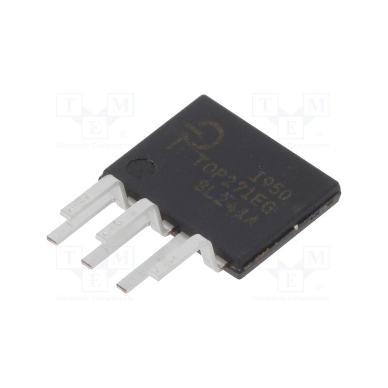 10 pcs : TOP271EG - IC: PMIC, AC/DC switcher,SMPS controller, 59.4÷145kHz, eSIP-7C