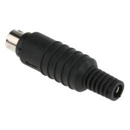 10 pcs - MP-371 S/8 Lumberg 8 Pole Miniature Din Plug, 1A, 100 V ac, Male, Cable Mount