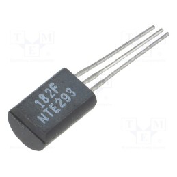10 pcs : NTE293 - Transistor: NPN, bipolar, 50V, 1A, 1W, TO92