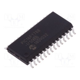 10 pcs : PIC16F1788-I/SO - IC: PIC microcontroller, 28kB, 32MHz, 2.3÷5.5VDC, SMD, SO28, PIC16