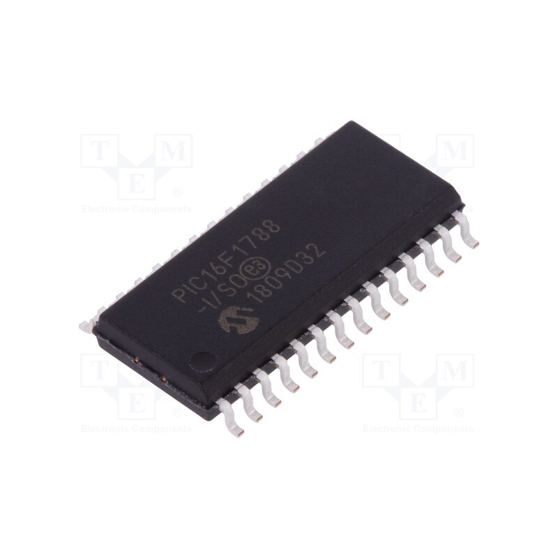 10 pcs : PIC16F1788-I/SO - IC: PIC microcontroller, 28kB, 32MHz, 2.3÷5.5VDC, SMD, SO28, PIC16