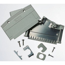 10 pcs - 63380 ERNI KSG 200 Series PC Angled D Sub Backshell, 37 Way