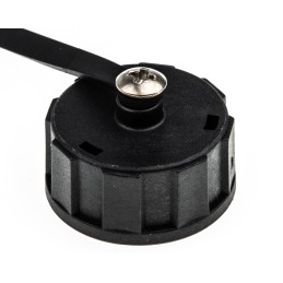 10 pcs - CAP-WACMTPC1 Amphenol Industrial, WAC Corded Dust Cap for use with RJ45 Cordset