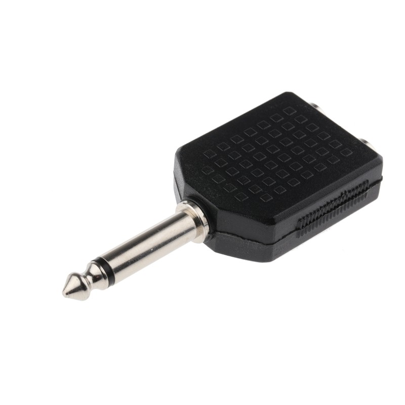 10 pcs - RS PRO AV Adapter, Female 1/4 in Mono to Male 1/4 in Mono