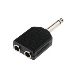 10 pcs - RS PRO AV Adapter, Female 1/4 in Mono to Male 1/4 in Mono