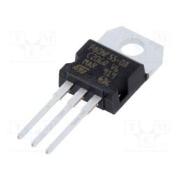 10 pcs : STP80NF55-08 - Transistor: N-MOSFET, unipolar, 55V, 80A, Idm: 320A, 300W, TO220-3