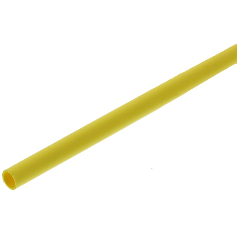 10 pcs - RNF-100-1/16-4-STK TE Connectivity Heat Shrink Tubing, Yellow 1.6mm Sleeve Dia. x 1.2m Length 2:1 Ratio, RNF-100 Series