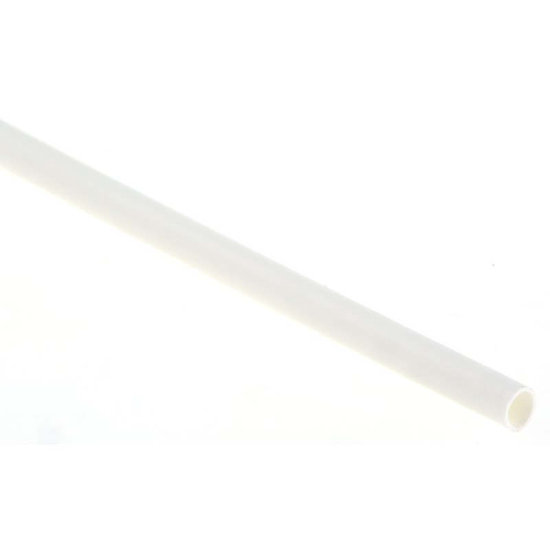 10 pcs - RNF-100-1/16-9-STK TE Connectivity Heat Shrink Tubing, White 1.6mm Sleeve Dia. x 1.2m Length 2:1 Ratio, RNF-100 Series