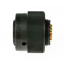 1 pcs - Amphenol Limited, 62GB 10 Way Cable Mount MIL Spec Circular Connector Plug, Pin Contacts,Shell Size 12, Bayonet