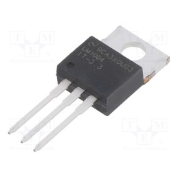 10 pcs : LM1084IT-3.3/NOPB - IC: voltage regulator, LDO,fixed, 3.3V, 5A, TO220-3, THT, , Ch: 1