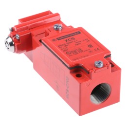 1 pcs - Telemecanique Sensors XCSC Safety Interlock Switch, 2NC/1NO, Keyed, Zinc Alloy
