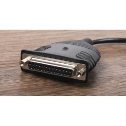 1 pcs - StarTech.com USB 2.0 USB A Male to DB25 Female Converter Cable
