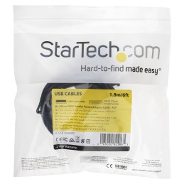 1 pcs - StarTech.com USB 2.0 USB A Male to DB25 Female Converter Cable