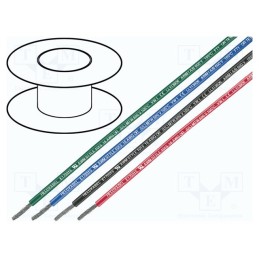 10 m : 60503 - Wire, stranded, Cu, 16AWG, PVC, brown, 600V, Class: 5, 1x16AWG