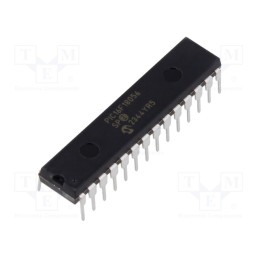 10 pcs : PIC16F18056-E/SP - IC: PIC microcontroller, 28kB, 32MHz, 1.8÷5.5VDC, THT, SPDIP28