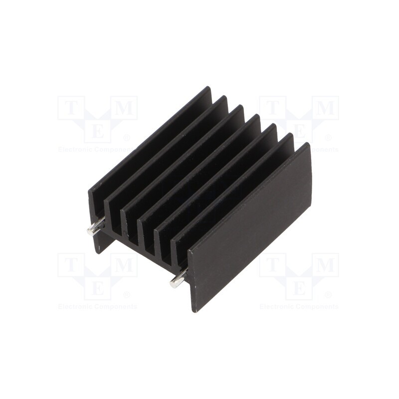 10 pcs : WA-T247-101E - Heatsink: extruded, TO247, black, L: 16mm, W: 23.4mm, H: 32mm, 11°C/W