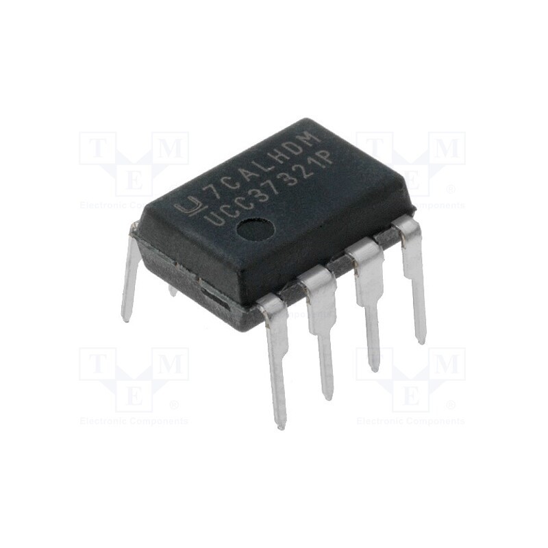 10 pcs : UCC37321P - IC: driver, low-side,gate driver, DIP8, -9÷9A, Ch: 1, 4÷15VDC