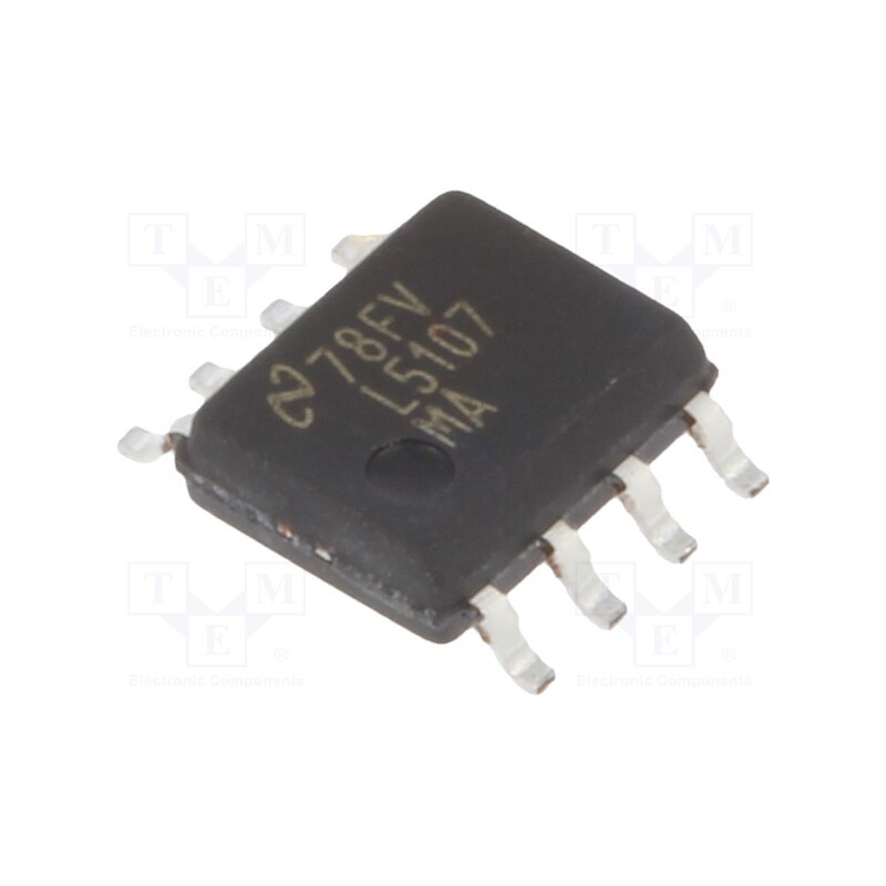 10 pcs : LM5107MA/NOPB - IC: driver, high-/low-side,MOSFET gate driver, SO8, -1.4÷1.3A