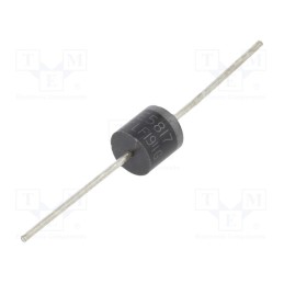 10 pcs : NTE5817 - Diode: rectifying, THT, 1kV, 6A, Ifsm: 400A, Ufmax: 1V, Ir: 1mA
