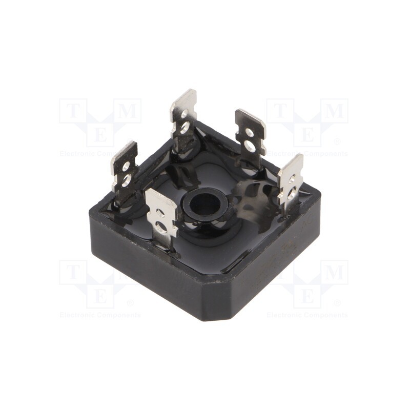 10 pcs : TBR3508 - Bridge rectifier: three-phase, Urmax: 800V, If: 35A, Ifsm: 400A, THT